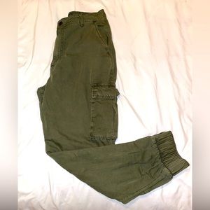 Abercrombie & Fitch Dark Green Cargo pants